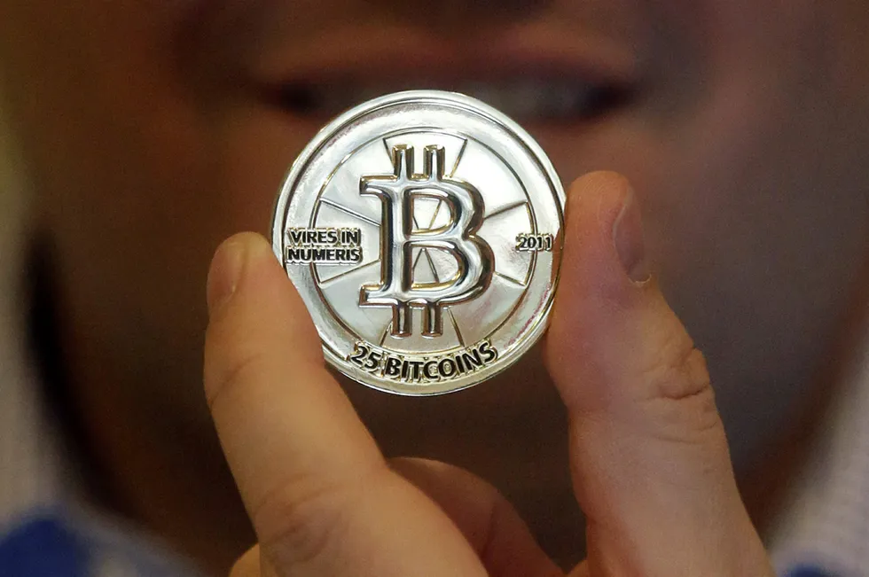 Bitcoin har steget med over 1500 prosent så langt i år. Foto: Rick Bowmer/AP Photo/NTB Scanpix