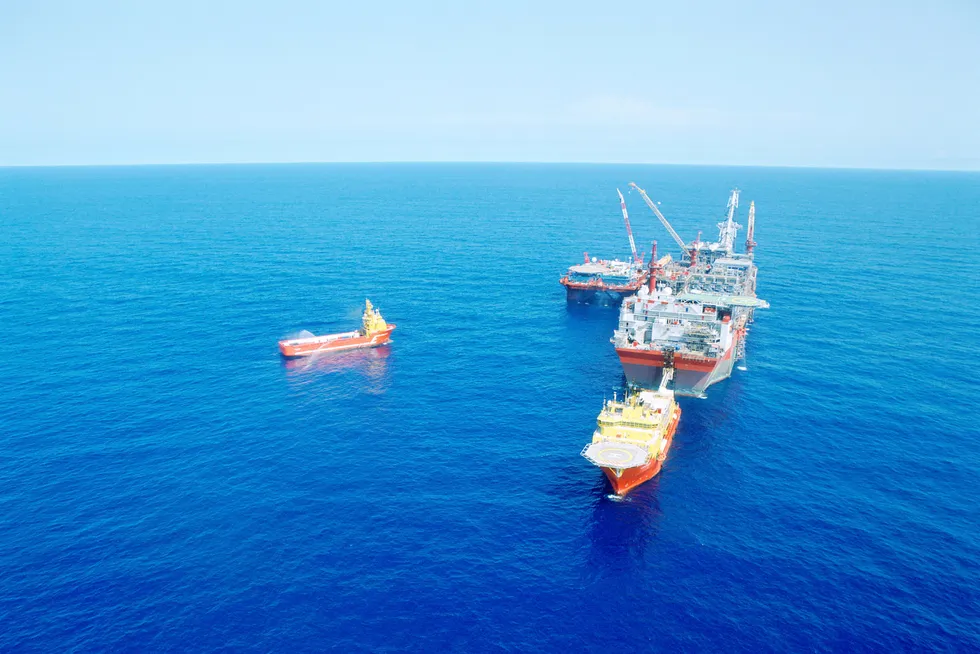 Work required: Shell's Bonga floating production, storage and offloading vessel offshore Nigeria