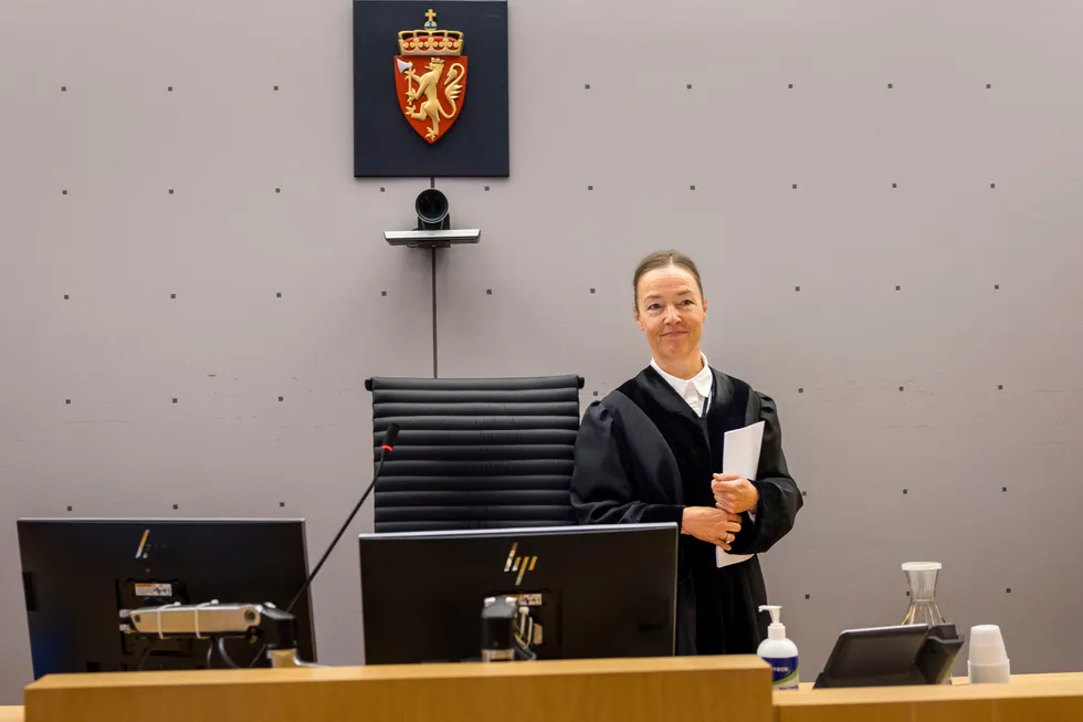 Dommer Rikke Lassen har vært administrator i rettssaken mot de to tiltalte i Indigo Finans-rettssaken i Oslo tingrett.