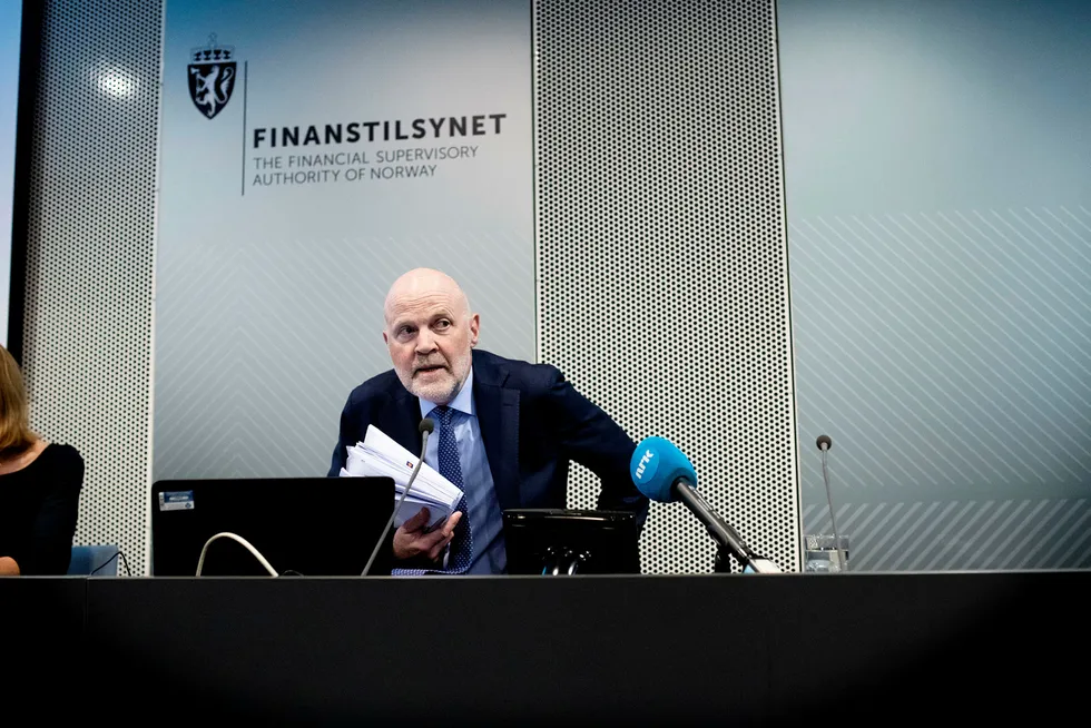 Finanstilsynets sjef Morten Baltzersen tror ikke det var boliglånsforskriften med påfølgende innstramning i lån fra bankene som bidro til boligprisfallet i fjor. Foto: Skjalg Bøhmer Vold