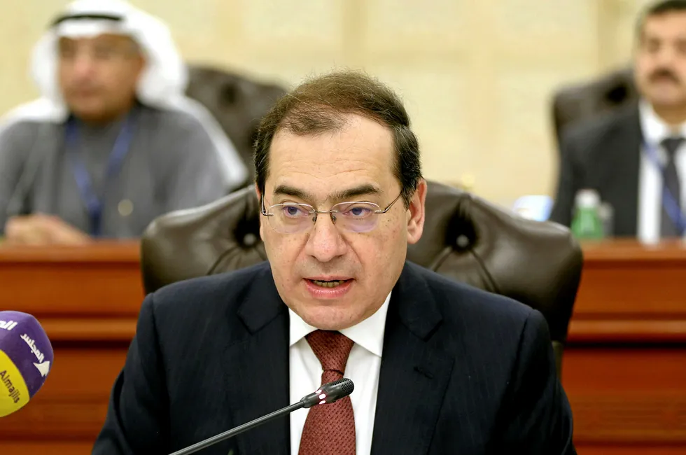 Import tender: Egyptian Oil Minister Tarek el-Molla