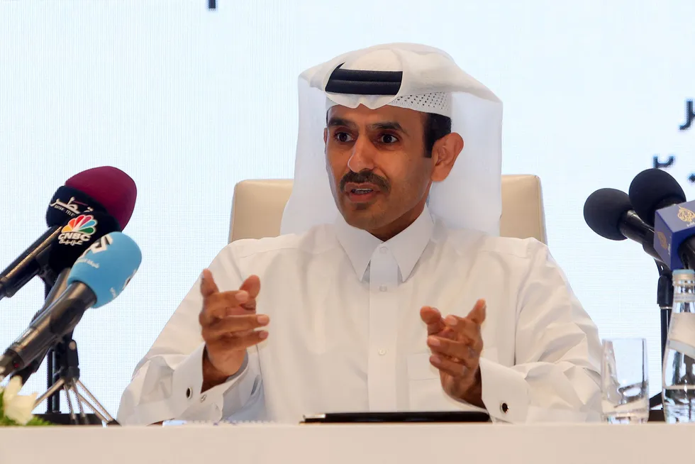 Ruya development: QatarEnergy chief executive Saad Sherida Al Kaabi.