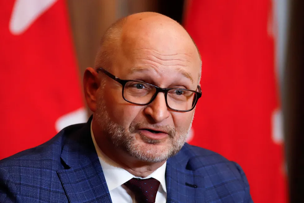 Appeal in hand: Canada's Minister of Justice and Attorney General David Lametti says Impact Assessment Act is constitutional