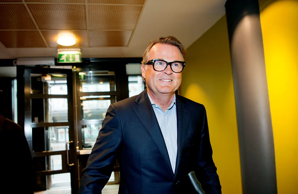 Investor Riulf Rustad kan tjene godt på aksjene i oljeselskapet Noreco, som får milliarderstatning. Foto: Mikaela Berg