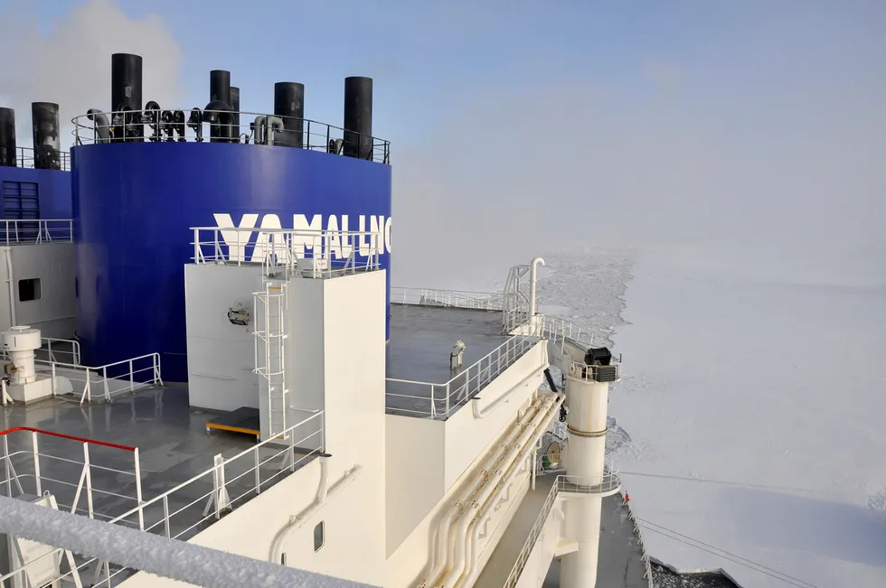 In service: a Yamal LNG carrier