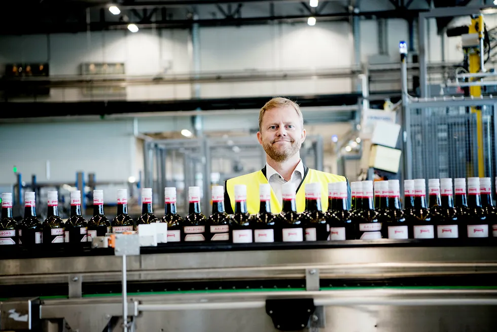 Arcus-sjef Kenneth Hamnes er markedsleder på vin og sprit i Norge. Foto: Mikaela Berg