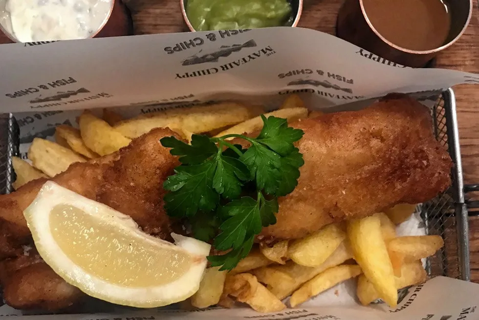 A ban on single use plastics is another consideration for fish and chip shop owners struggling with high input costs.