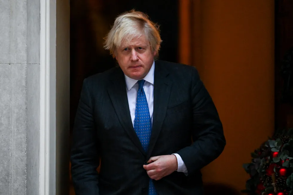Siste jul i Downing Street? Problemene tårner seg opp for statsminister Boris Johnson.