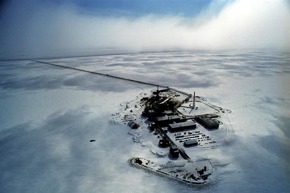 Northern exposure: BP's production facility in Prudhoe Bay, Alaska