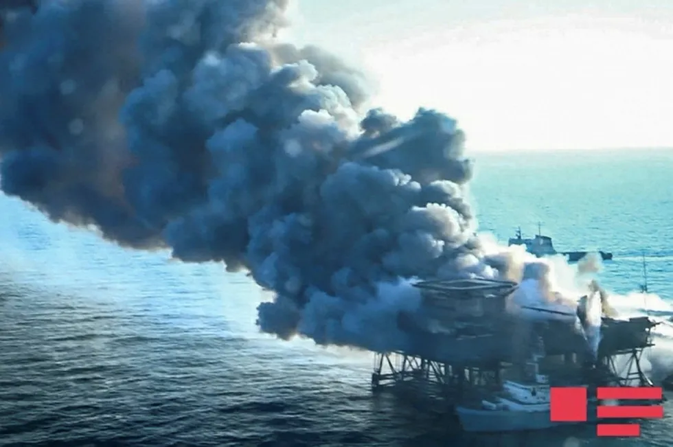 Tragic incident: in the Caspian Sea in 2015