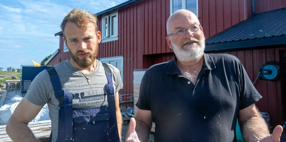 Art-Jan og Nico Van der Plas drev familierederi i Nederland. Etter fem generasjoner var det slutt på grunn av landets storsatsing på havvind.