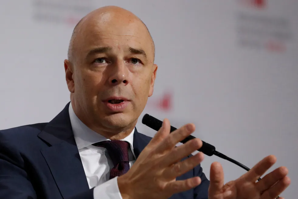 Tax plans: Russian Finance Minister Anton Siluanov