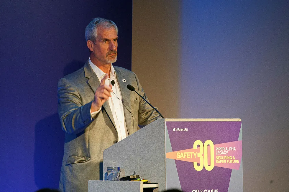 Legacy: Steve Rae, speaking on the 30th anniversary of the Piper Alpha disaster in 2018