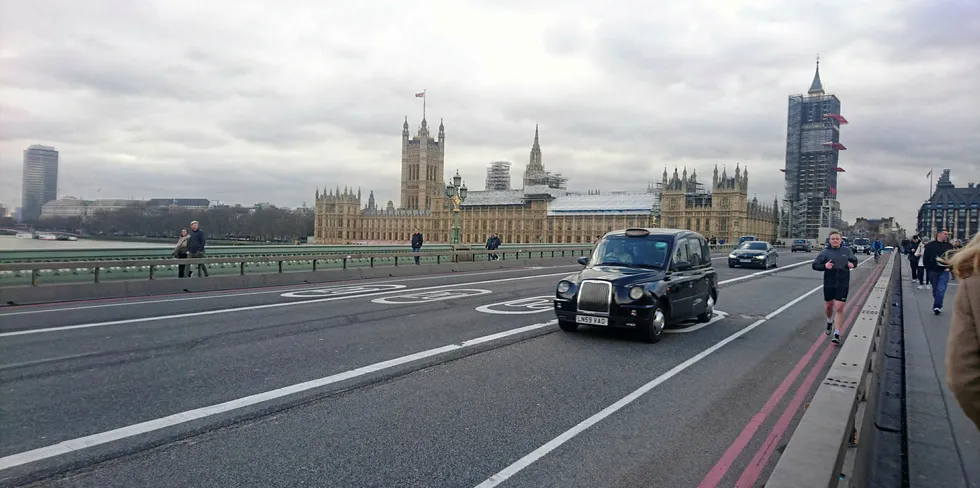 Storbritannia og Norge må bli enige om en permanent handelsavtale. Illustrasjonsfoto fra London.