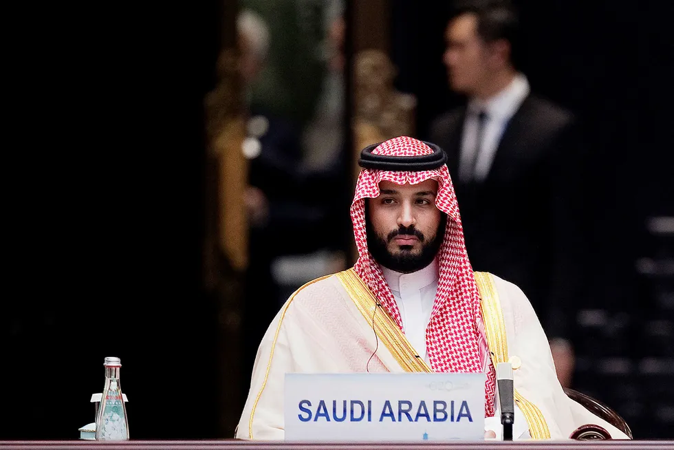 Saudi-Arabias kronprins Mohammed bin Salman. Foto: Reuters/NTB Scanpix