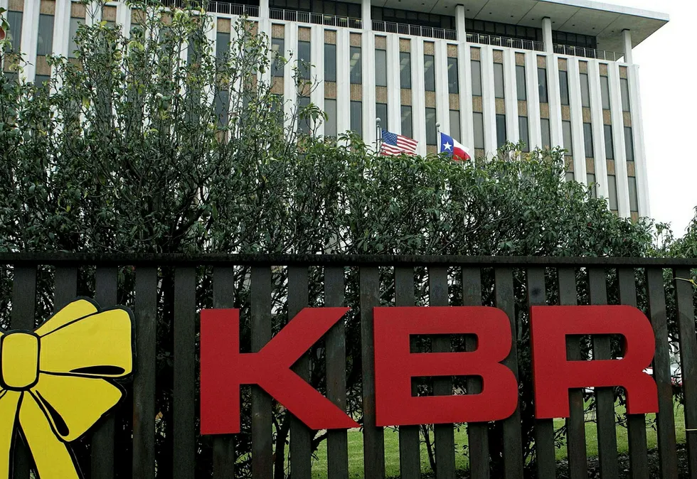 Chevron deal: for KBR