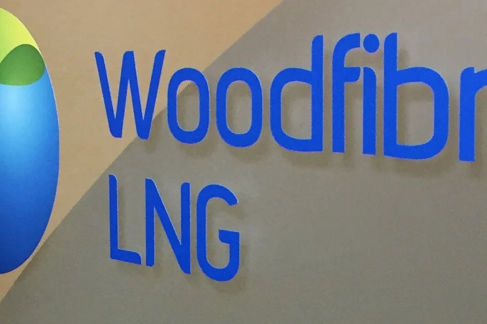 New deal: the Woodfibre LNG logo