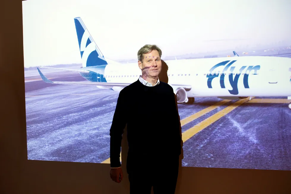 Erik Braathen vil børsnotere flyselskapet Flyr.