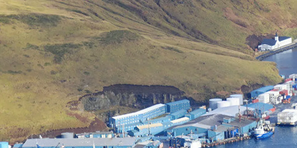 Trident's Akutan plant in Alaska is the company's largest processing plant.
