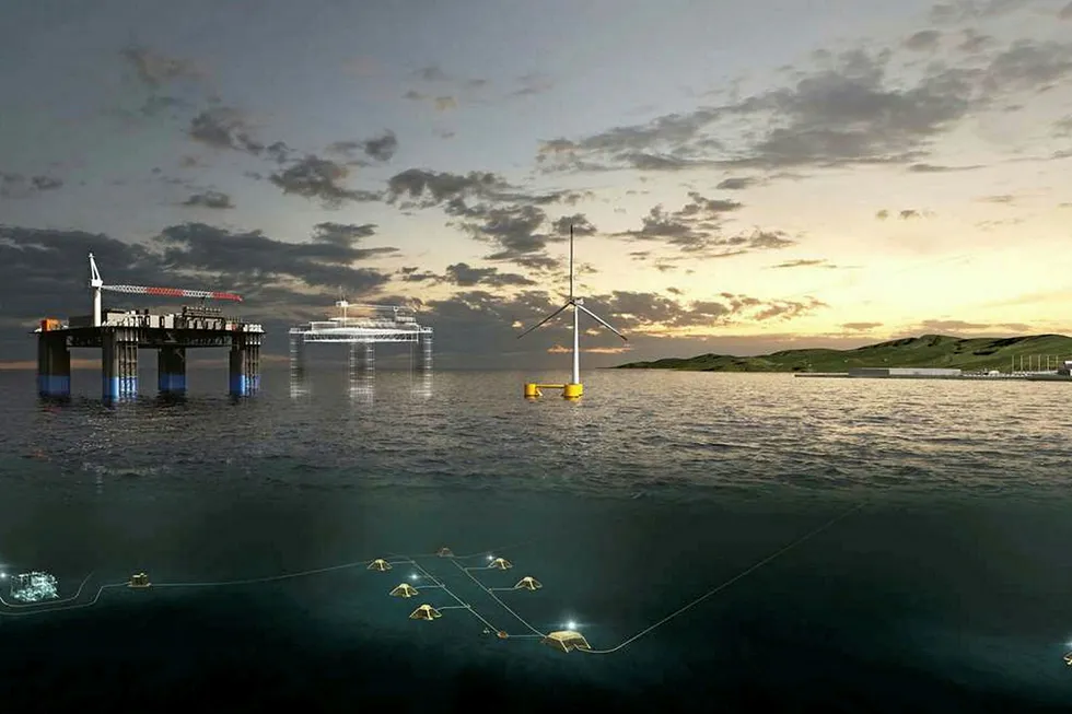 Lead role: Aker Offshore Wind is looking to deploy floating wind for electrification of platforms off Norway and elsewhere
