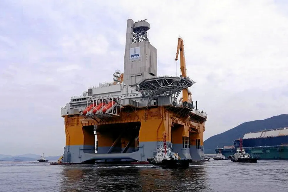 Small discovery: Odfjell Drilling semisub Deepsea Nordkapp