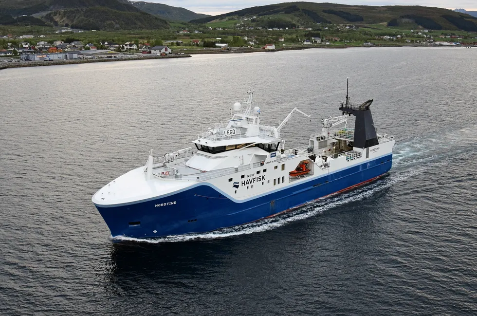 Lerøy Havfisk er Norges største trålrederi med ti trålere. Lerøys «Nordtind» fisket reker i Barentshavet i år.