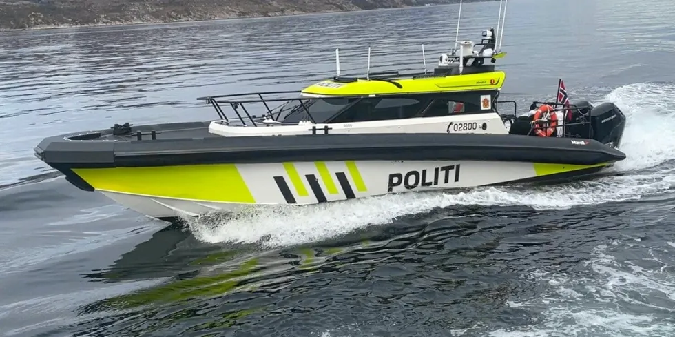 Politiets Marell-rib blir stoppet.