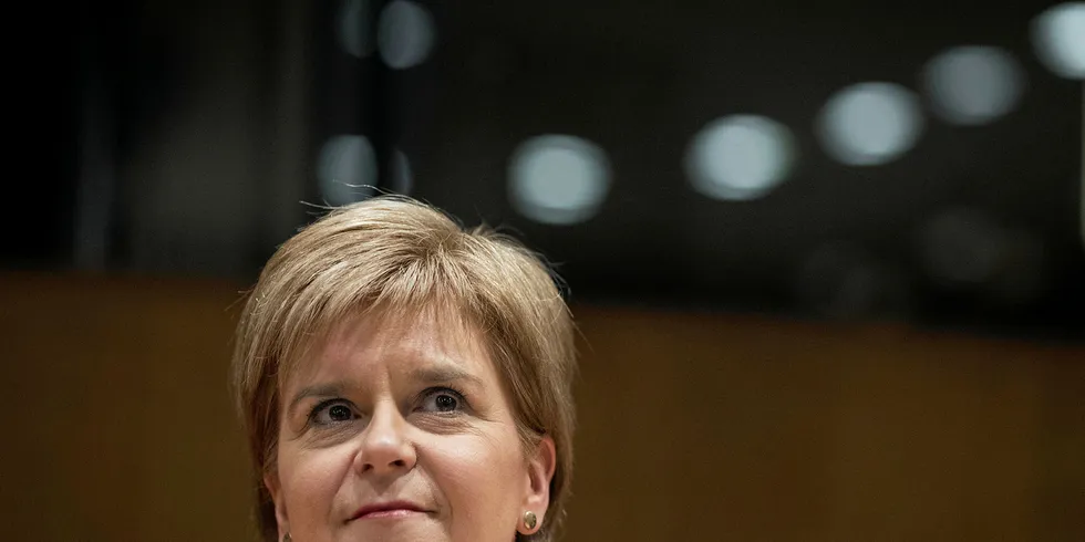 First Minister of Scotland Nicola Sturgeon. Pic: Drew Angerer/Getty Images