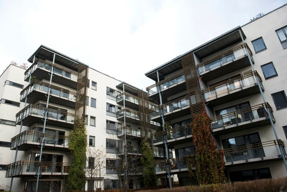 Siste utleieprisoversikt fra Utleiemegleren for oktober 2016 viser at det snittprisen for å leie en 2-roms leilighet i Oslo i har økt med 4,2 prosent fra oktober ifjor. Foto: Per Ståle Bugjerde