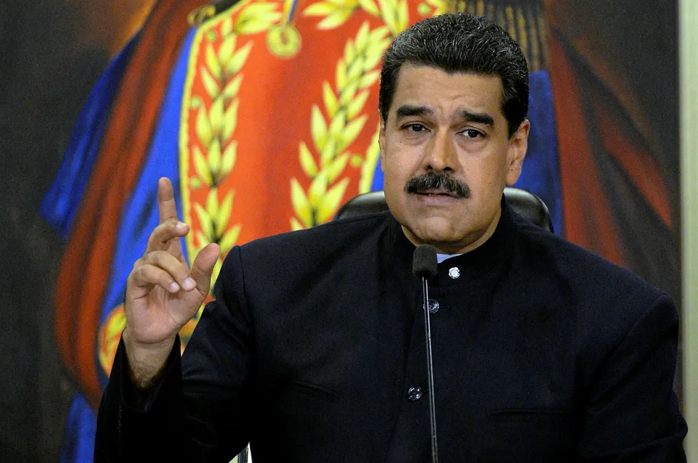 Output down: oil production in Venezuela has collapsed under the leadership of President Nicolas Maduro