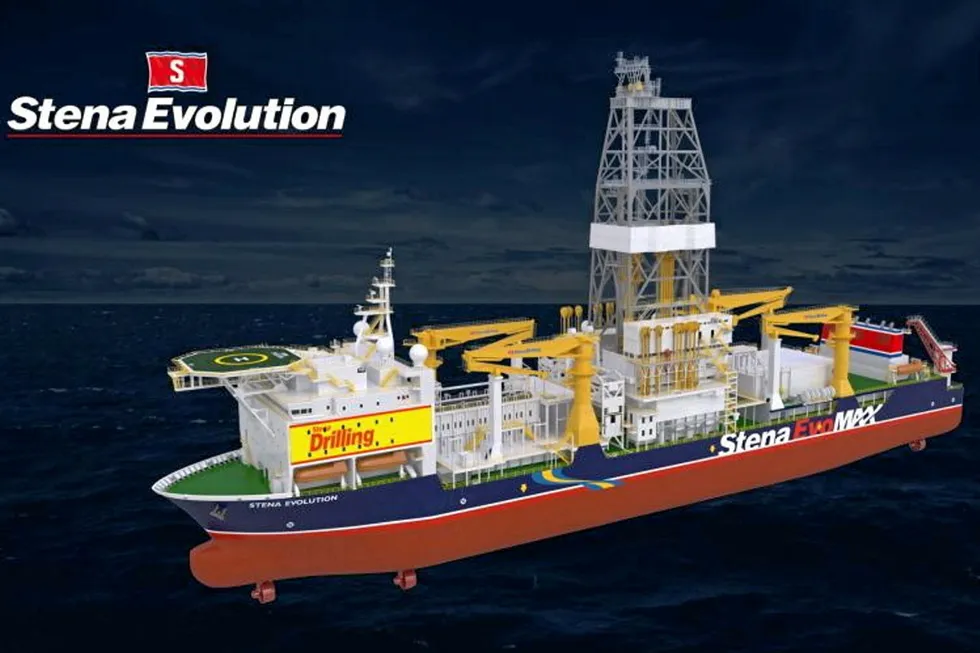 Newest addition: the Stena Drilling drillship Stena Evolution