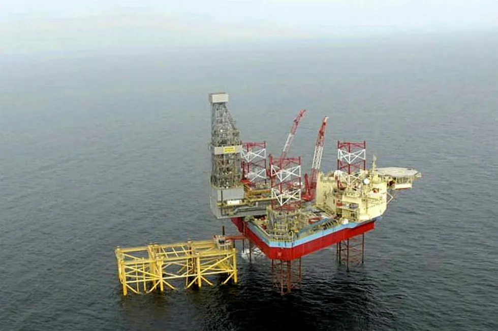 Drilling job: Maersk Intrepid