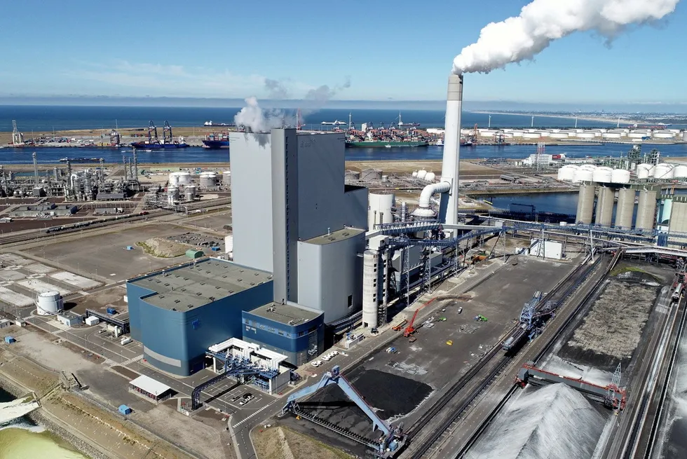 Uniper's existing Maasvlakte site in the Port of Rotterdam, where a 100MW green hydrogen project is set to be located.