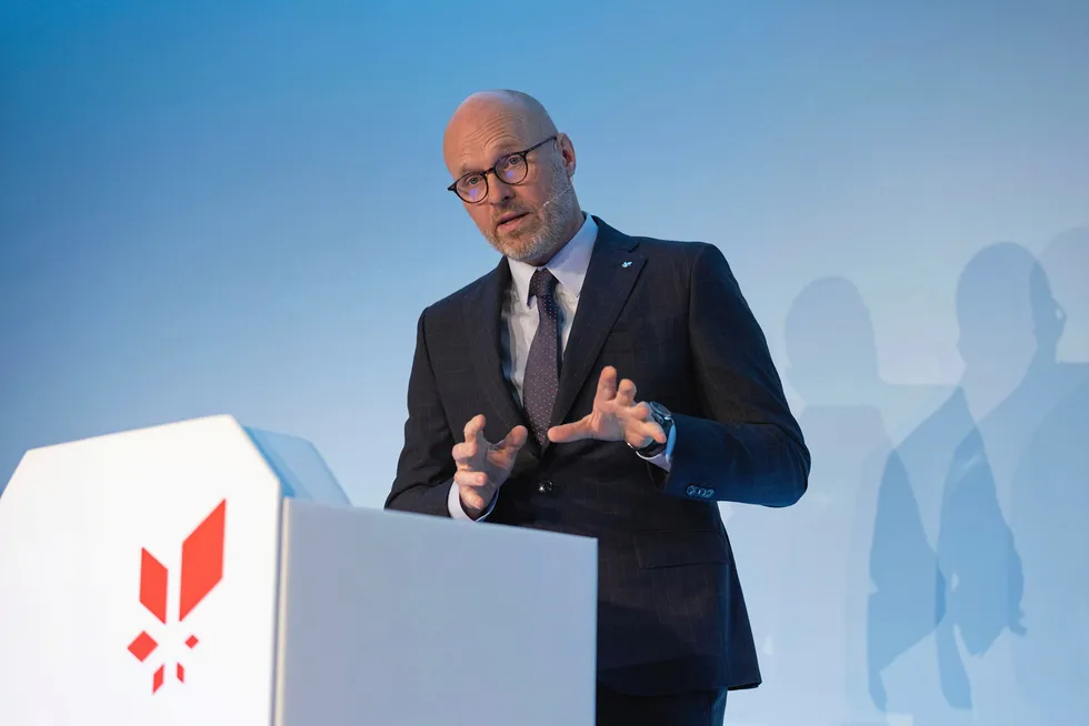 ‘Important role’: Equinor chief financial officer Torgrim Reitan.