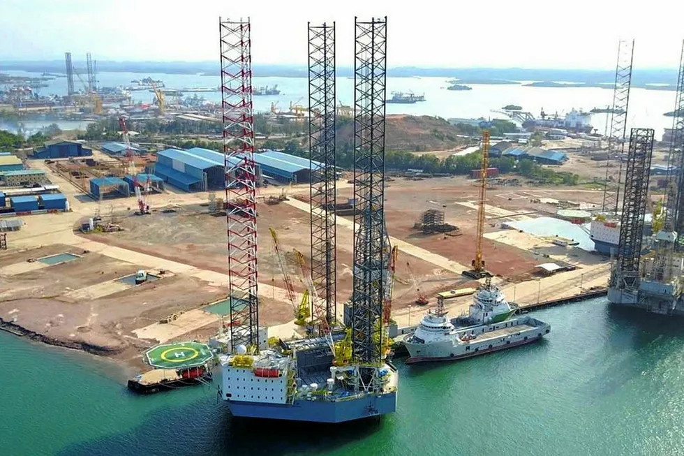 Second rig deal: PaxOcean's Graha shipyard in Batam, Indonesia.
