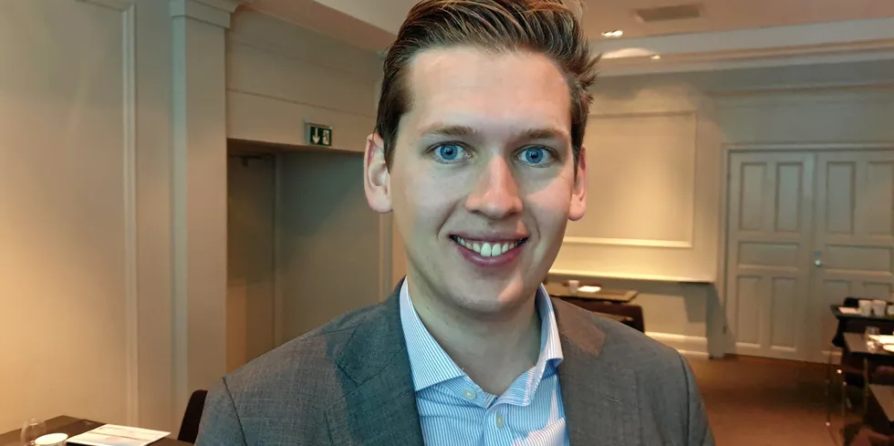 Analytiker Christian Olsen Nordby i Kepler Cheuvreux.