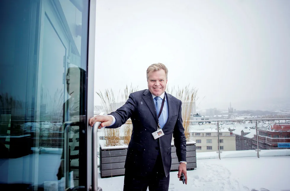 Gunnar Bjørkavågs avgang i vinter tynger resultatene for første kvartal i NHST Media Group. Foto: Javad Parsa