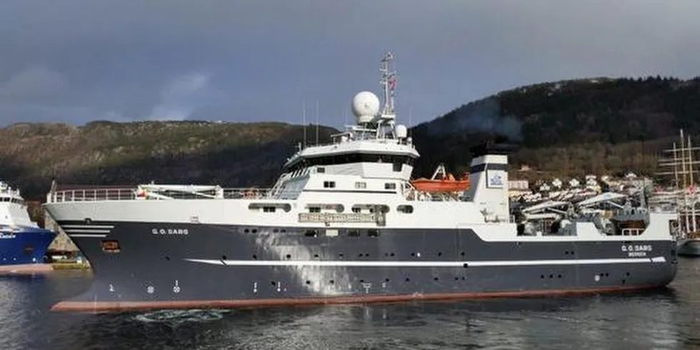 Havforskningsinstituttet fikk nær 1700 søknader til 25 stillinger på forskningsfartøyene. Her G O Sars. Foto: HI