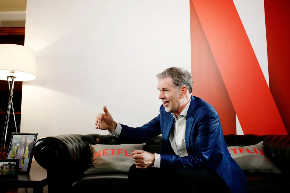 Gründer og administrerende direktør Reed Hastings i Netflix publiserte tirsdag kveld årets første kvartalsrapport.