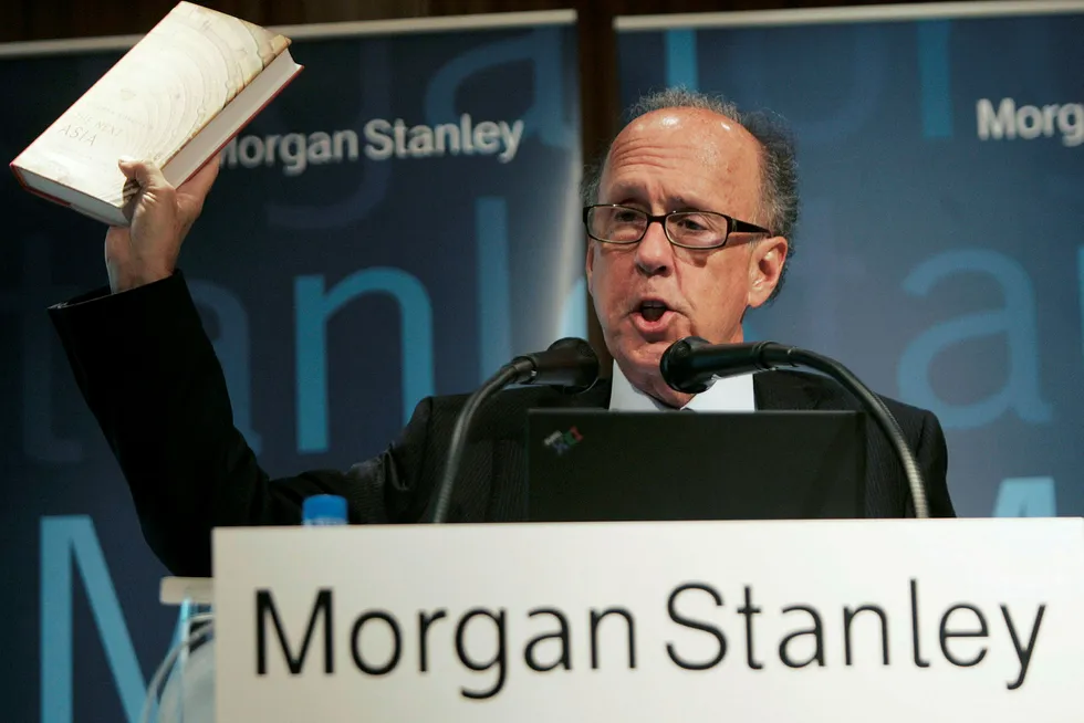 Tidligere styreleder i Morgan Stanley Asia, Stephen Roach, mener et dollarkrasj nærmest er uunngåelig.