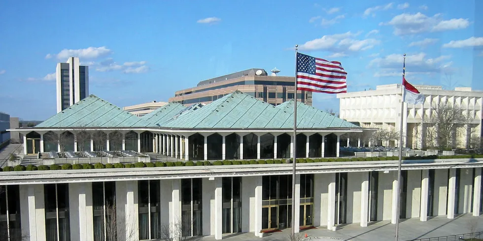 North Carolina General Assembly building. Pic - Wikipedia