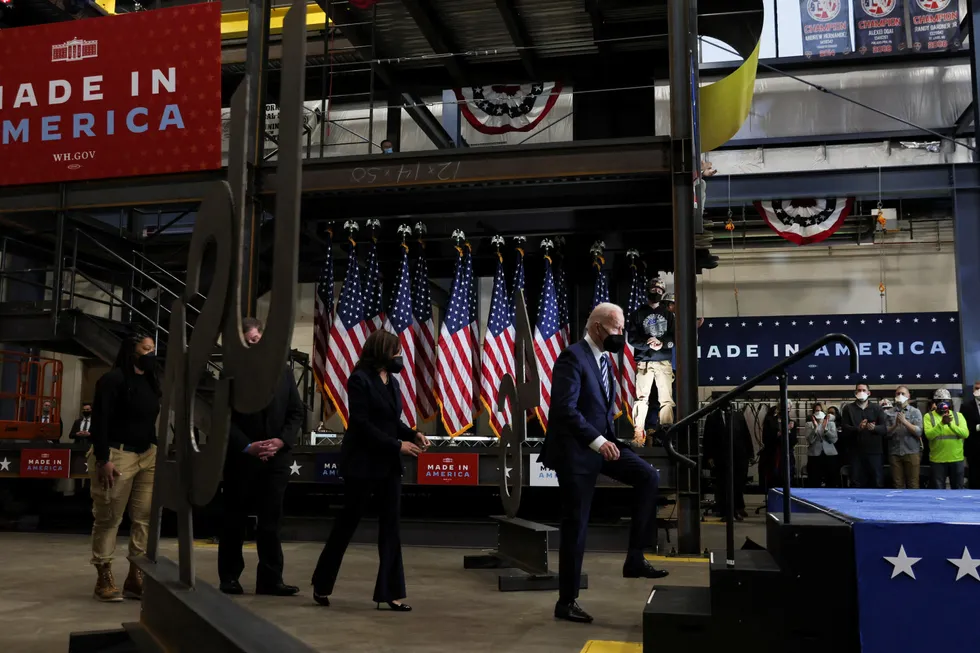 Made in the USA: President Joe Biden consulting with iron and steel industry representatives before issuing an executive order on federal construction project contracts and labor agreements