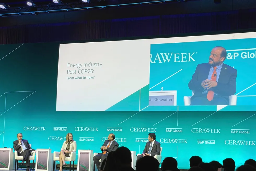 Seat at the table: Post-COP26 oil and gas leaders speak at CERAWeek by S&P Global.