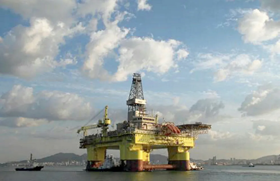 Ready to drill: COSL Innovator gets ready for drilling off Norway