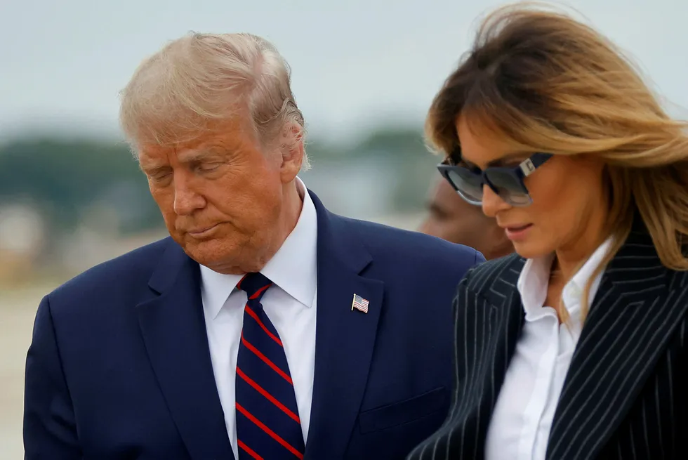 Health scare: US President Donald Trump and First Lady Melania Trump have tested positive for Covid-19