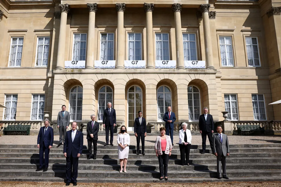 Finansministrene i G7-landene ble lørdag enige om beskatning av de største, globale selskapene, samt en global minste skattesats på 15 prosent.