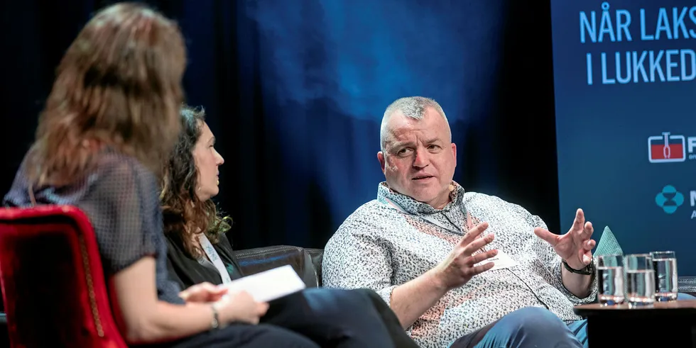 - Folk er blitt flinke og bruker prosedyrene, sier daglig leder Rune Sandvik i Erko Settefisk. Han deltok på Tekfisk Direkte sammen med FoU-leder Kari Attramadal i Nofitech.