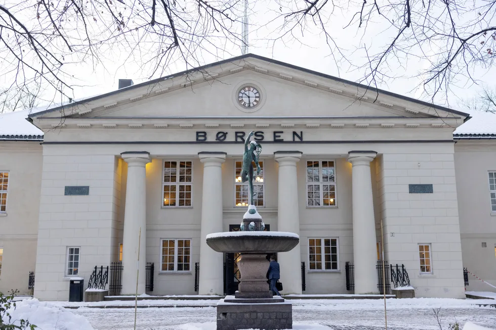 Hovedindeksen på Oslo Børs har steget 8,6 prosent hittil i år.