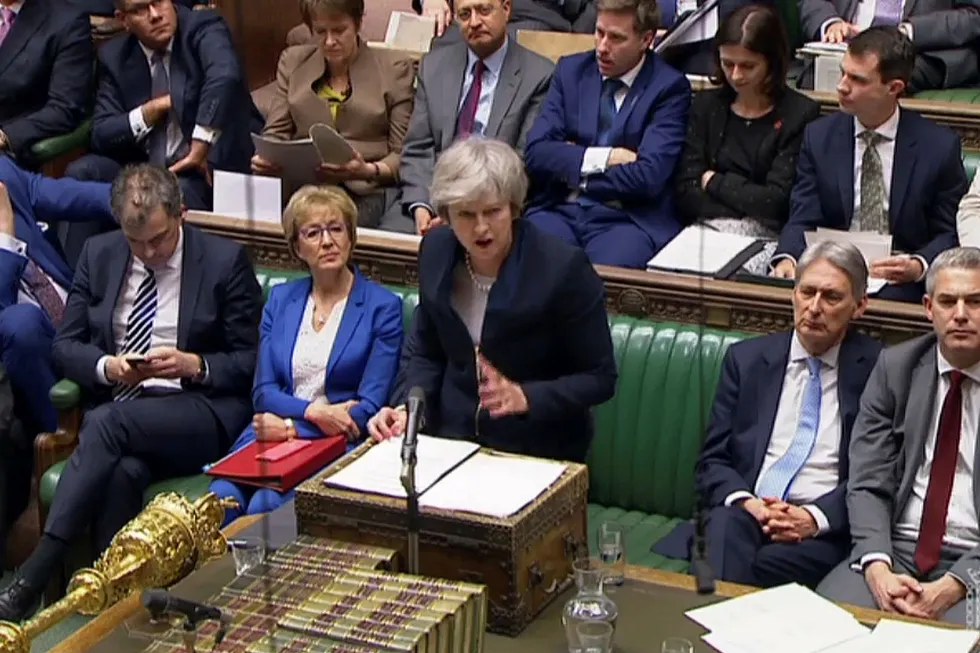 Statsminister Theresa May ber Parlamentets folkevalgte om å være sitt ansvar bevisst før brexitavstemningen.