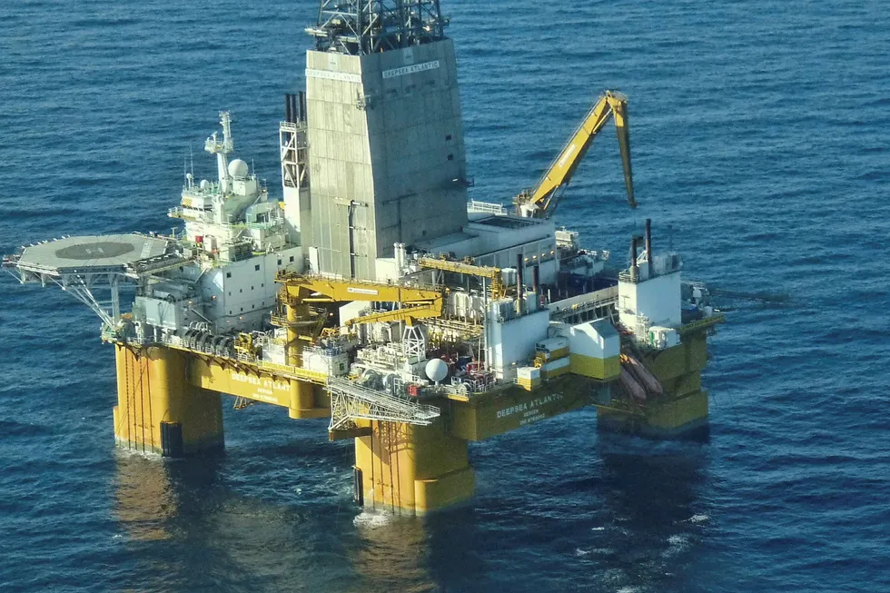 Disappointing appraisal: the well was drilled using the semi-submersible Deepsea Atlantic